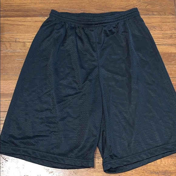 😎🆕BLACK Athletic SHORTS🔥HOT $10 PRICE!🔥NEW!⭐️ - Picture 2 of 5